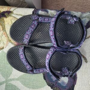 Teva Black and Purple Women's Sandals